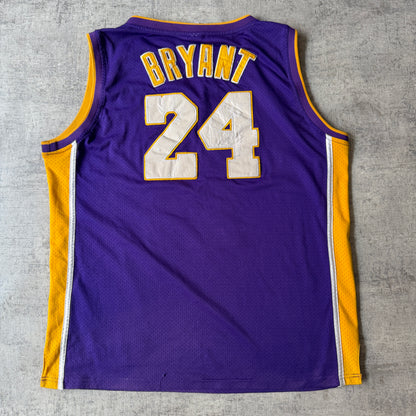 LA Lakers Kobe Bryant Starter NBA Jersey Fits Size XL Mens                   -E20