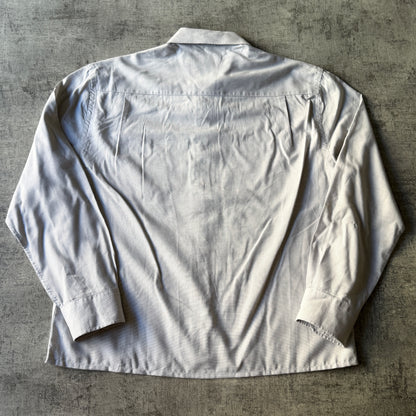 Reserve Cropped Long Sleeve Button Up Size 43/ L Mens           -C53