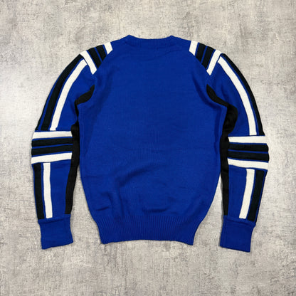 Vintage Fila Knit Sweater Blue Size Fits S-M Womens Pullover           -I30
