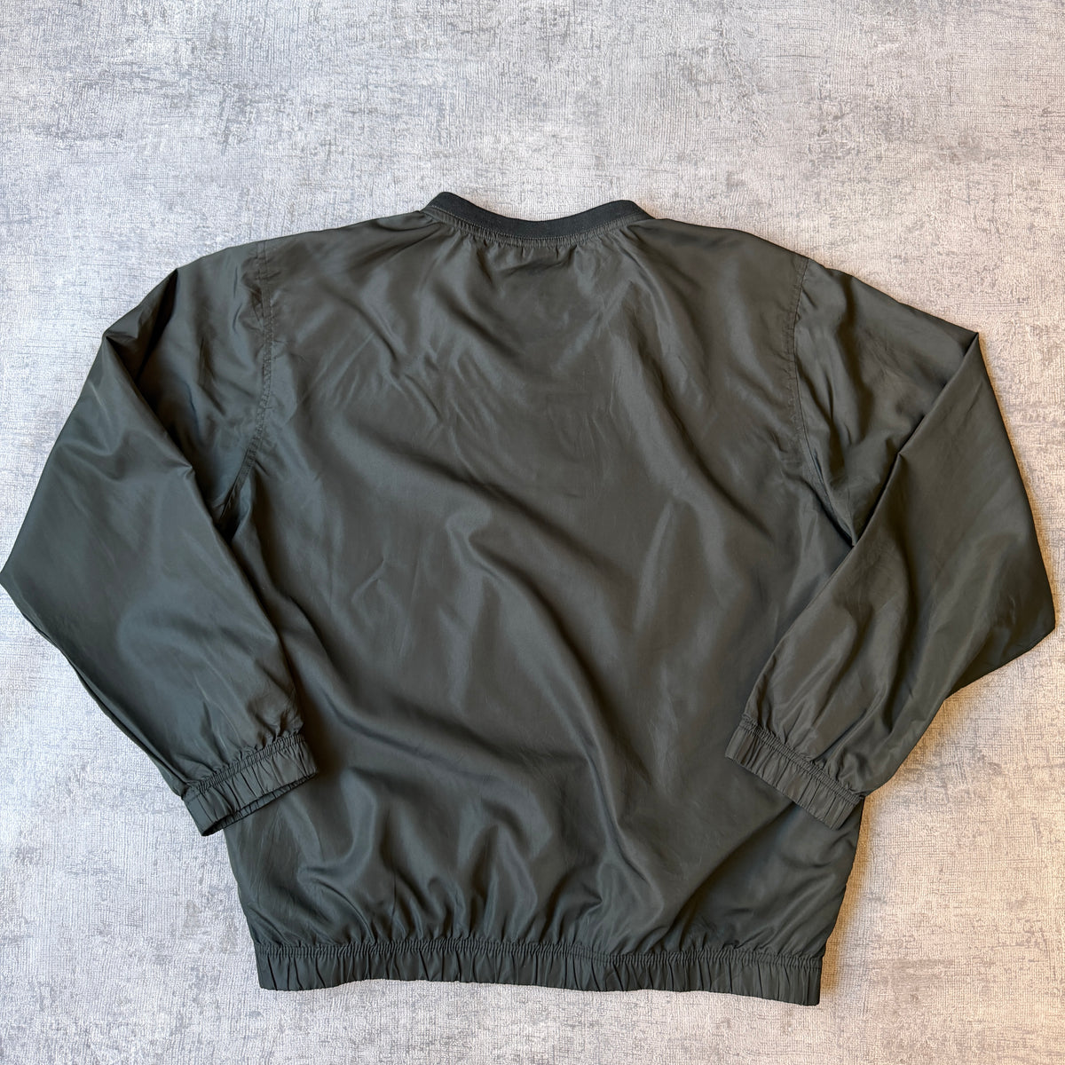 Nike Y2K Windbreaker Pullover Size XXL Mens Dark Green Jumper           -B41