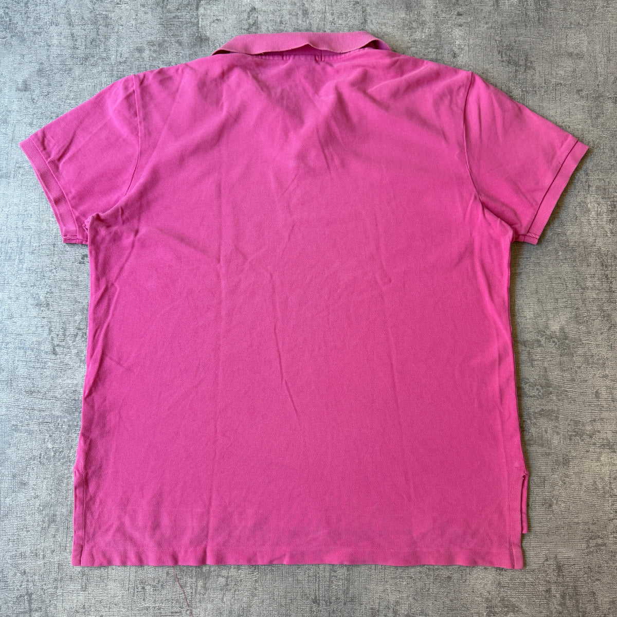 Polo Ralph Lauren Hot Pink Polo Shirt Size M Mens Y2K Top      -H37
