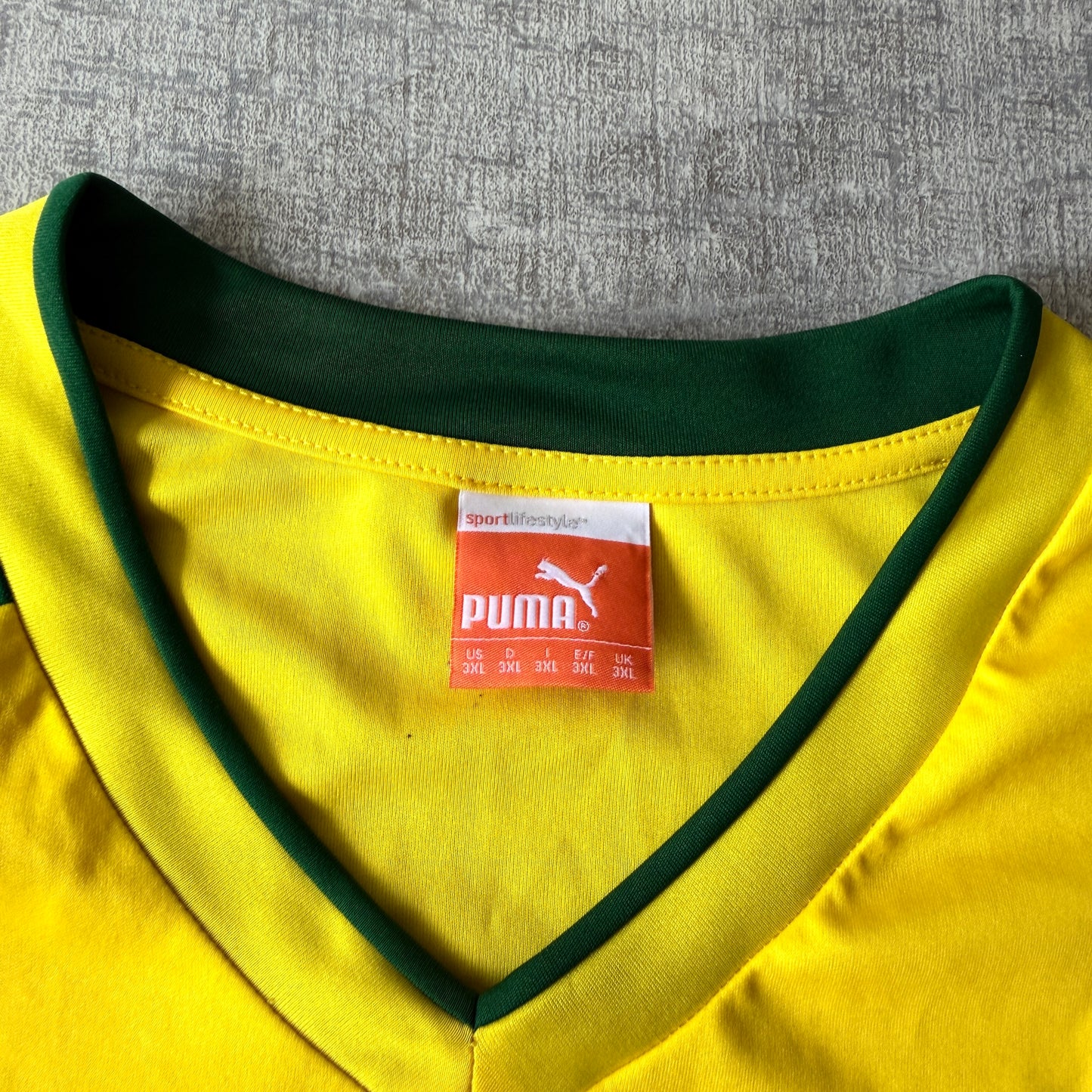 Coventry City 2012-13 Away Puma Soccer Jersey Size 3XL Mens Yellow Premier League         -C21