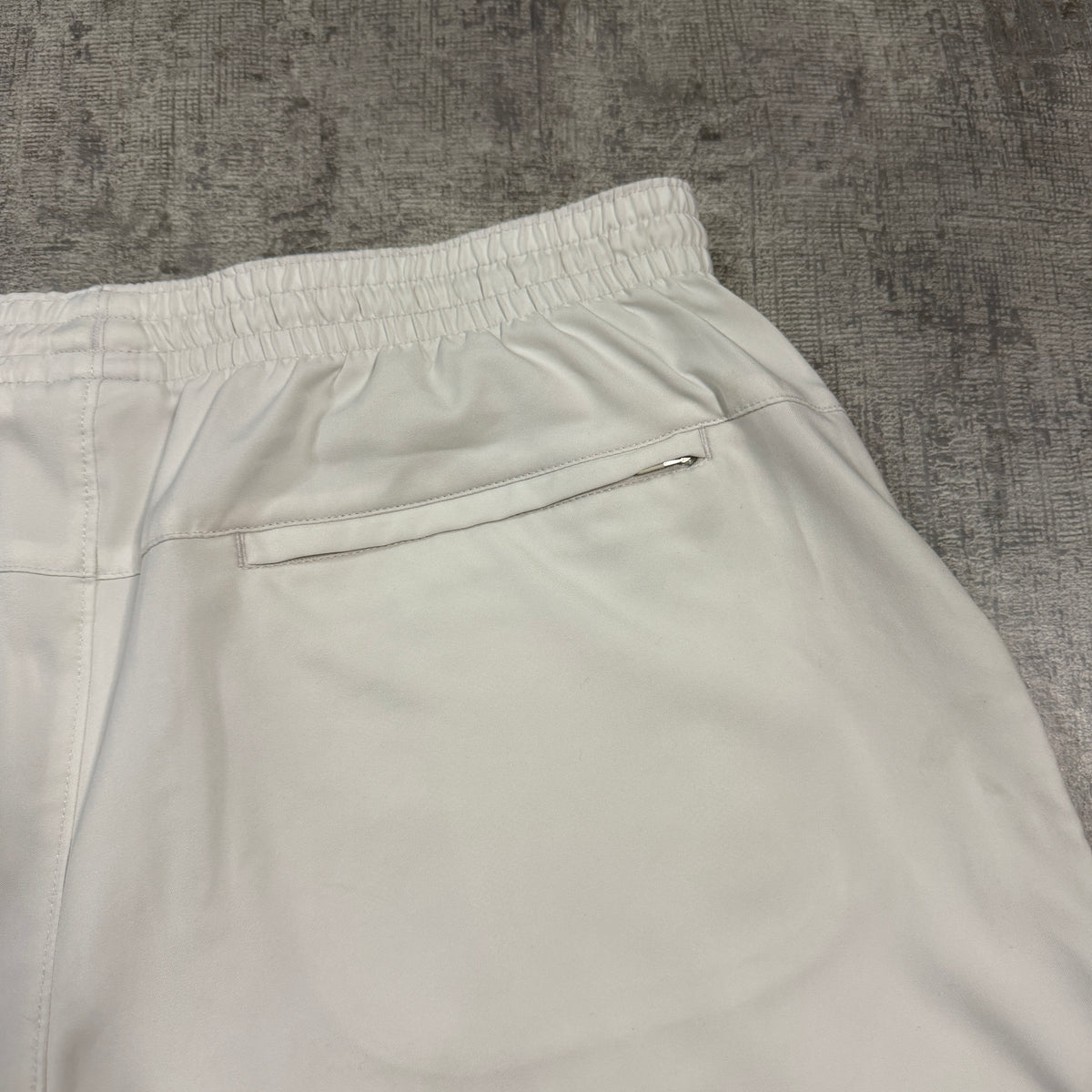 Nike Y2K Basketball Shorts Size L Mens White Black W’ Drawstring       -I20