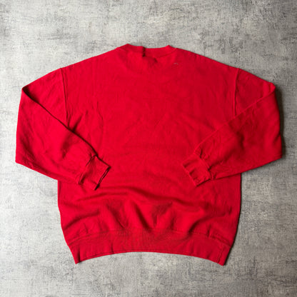 Vintage Nutmeg San Francisco 49’s Sweater Size L Mens Red Pullover           -H29