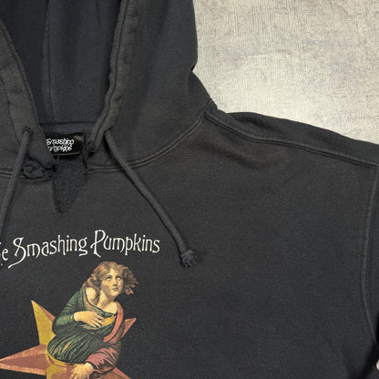 Smashing Pumpkins Black Graphic Hoodie Size L Jumper                -F33