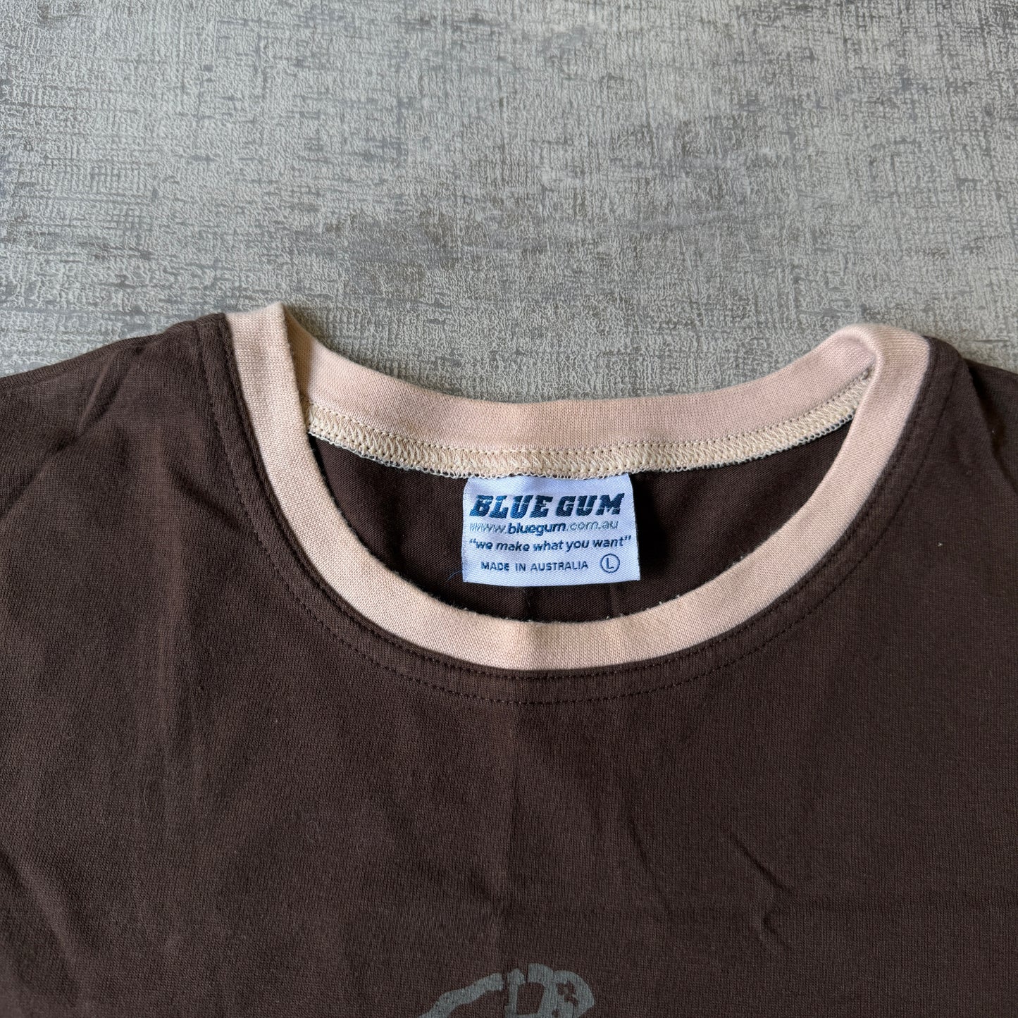 Boag's Draught Beer Y2K Ringer Shirt Size L Men's Brown     -A5