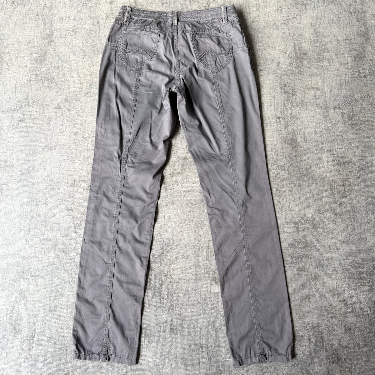 Colorado Womens Y2K Grey Cargo Size 6US/ 10 AU Low Rise Slim Fit                -E4