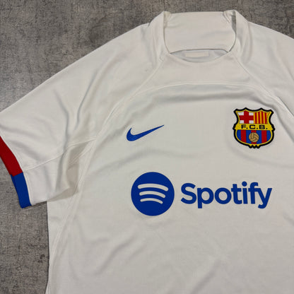 Nike Barcelona FC 2023/24 Away Football Jersey Size L Mens Kit          -I7
