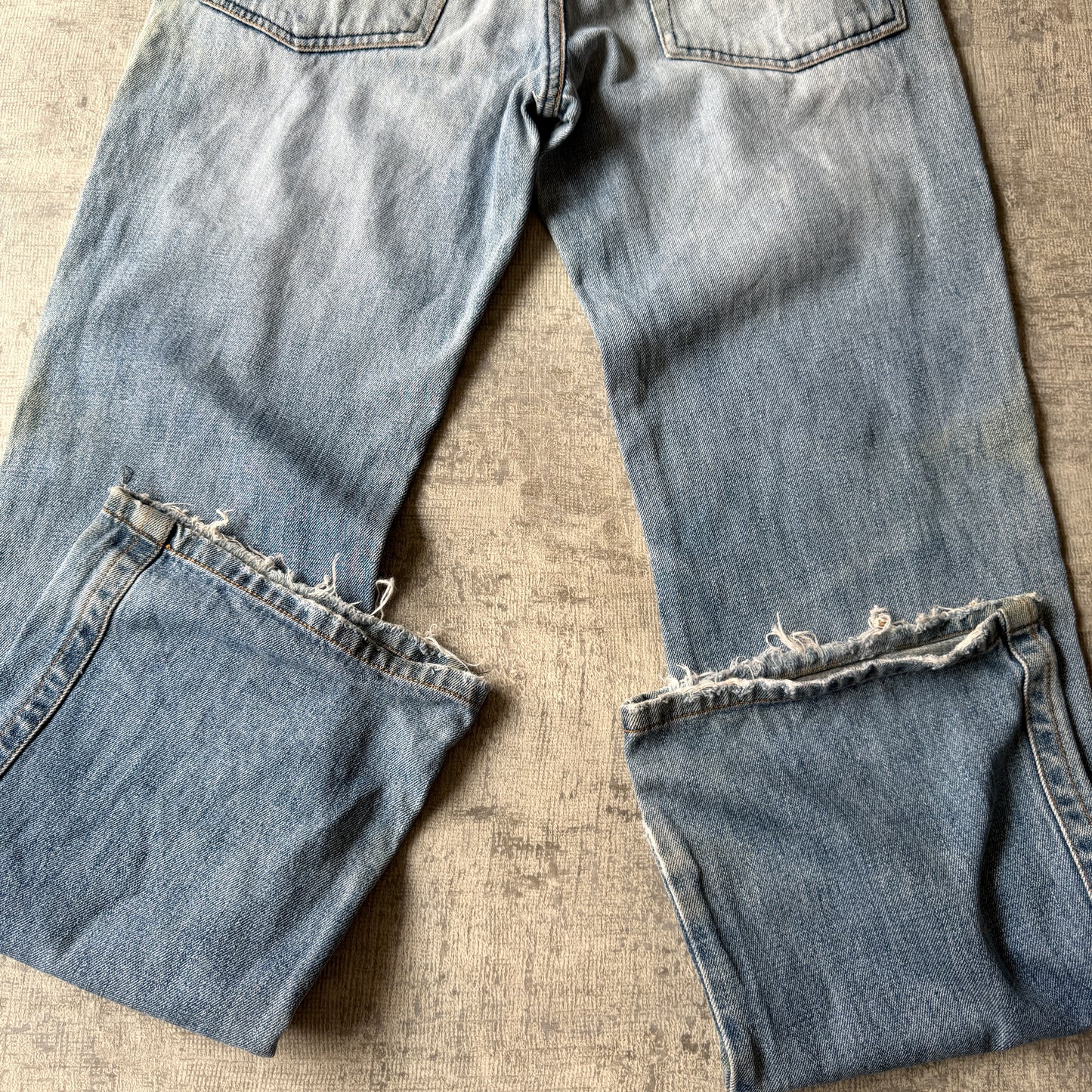 Industrie Mens Jeans Size 30 Light Blue Washed Denim Straight Leg              -C4