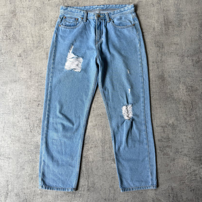 JAG Vintage Blue Jeans Size 28/ 8 Womens Straight Leg Denim                 -E3