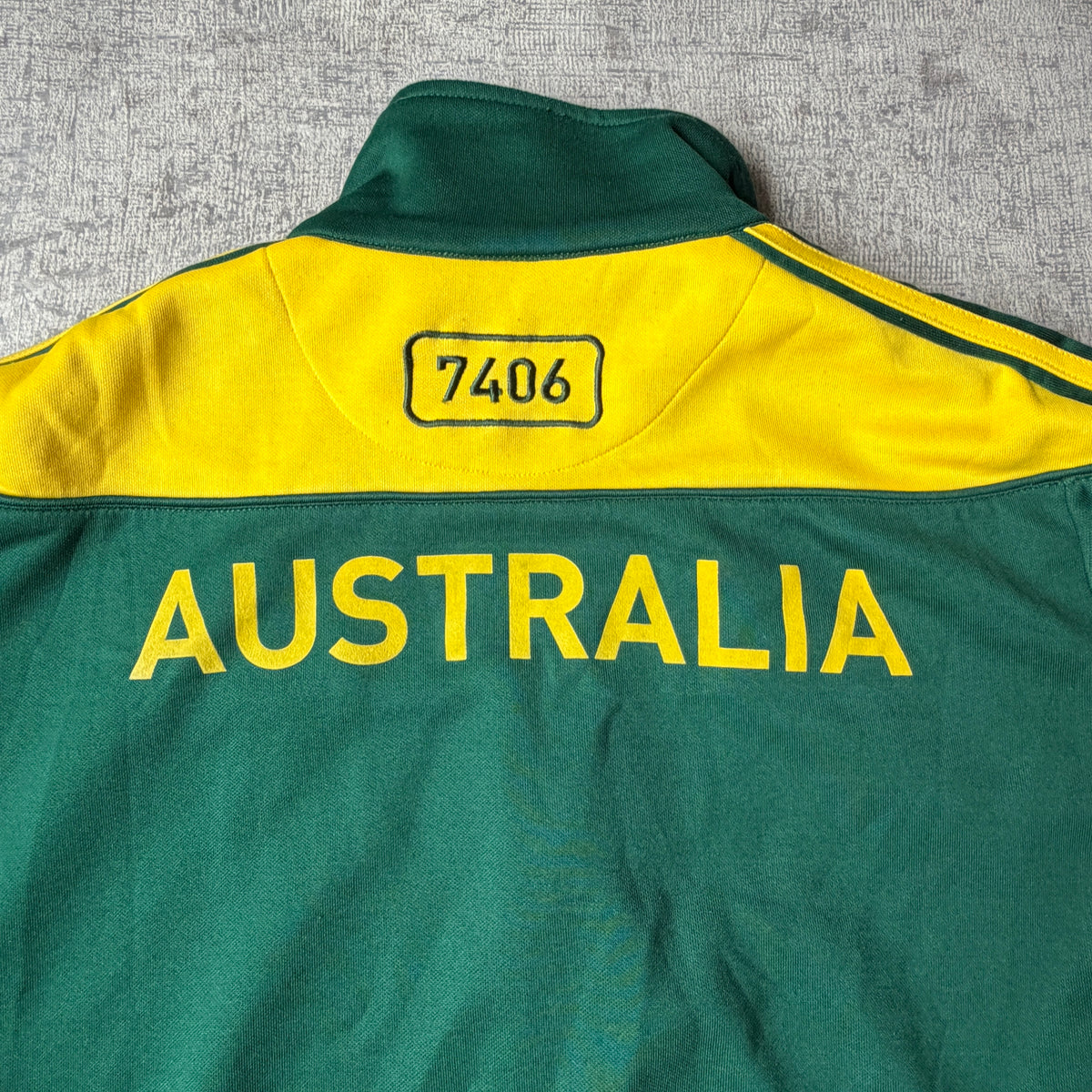 Australia Socceroos Adidas Football World Cup Track Jacket Size M Mens          -G25
