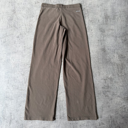 Adidas Womens Y2K Low Rise Brown Baggy Track Pants Size S              -E7