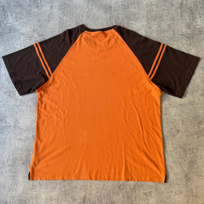 Colorado Mens Y2K Orange Two Tone T-Shirt Size XXL Boxy Fit                   -D64