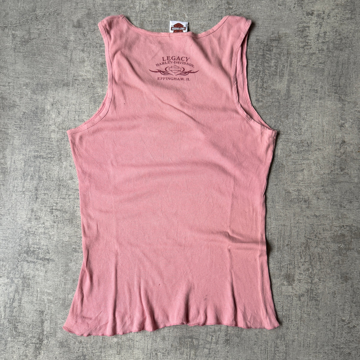 Harley Davidson Y2K Pink Tank Top Size XL Women's    -A2