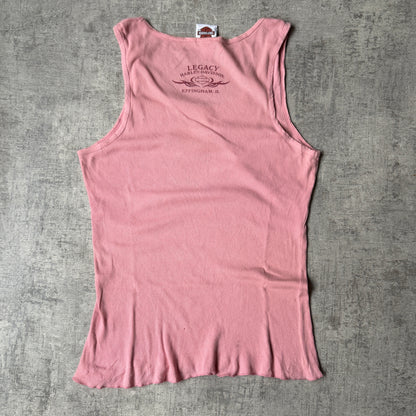 Harley Davidson Y2K Pink Tank Top Size XL Women's    -A2