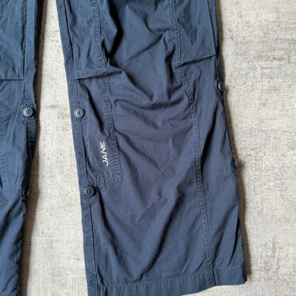 Lorna Jane Womens Baggy Track Pants Size S Navy Blue               -A51