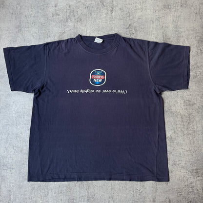 Tooheys New 2005 Navy Blue Graphic T Shirt Size XXL St Pat’s           -G51