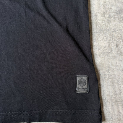 Reebok The Pump Y2K Black Graphic T-Shirt Size L Mens                          -E47