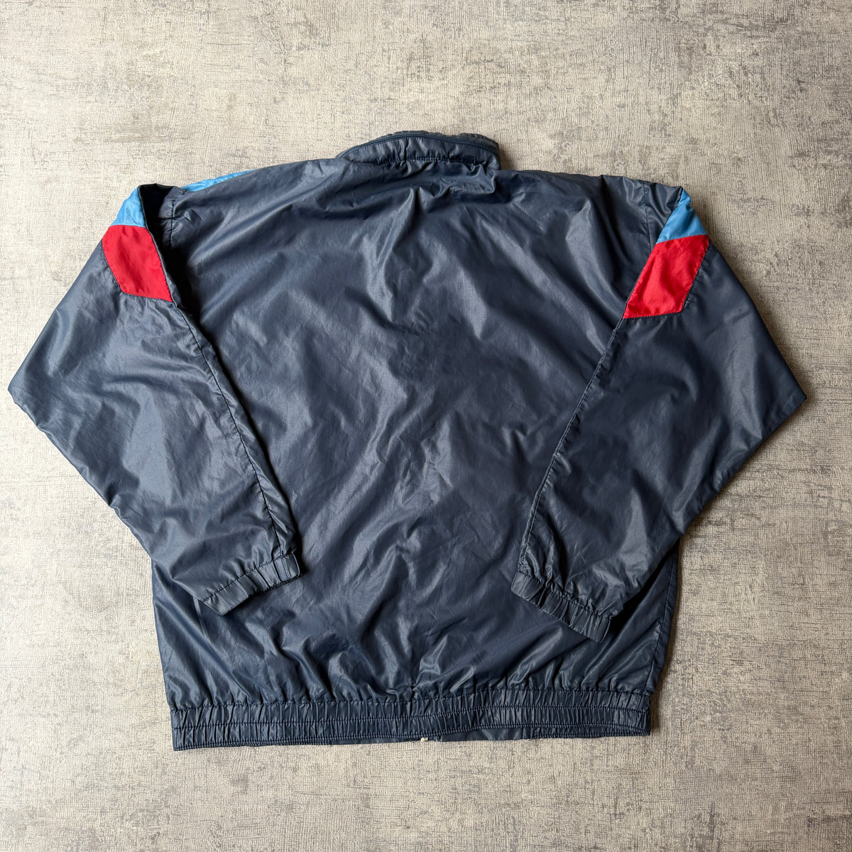 Vintage Puma Windbreaker Tracksuit Set Size XL Womens Navy Red           -H23