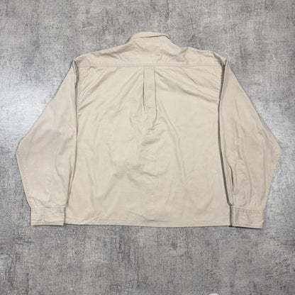Vintage F1 2000 Grand Prix Cropped Button Up Shirt Size XL Mens            -I3