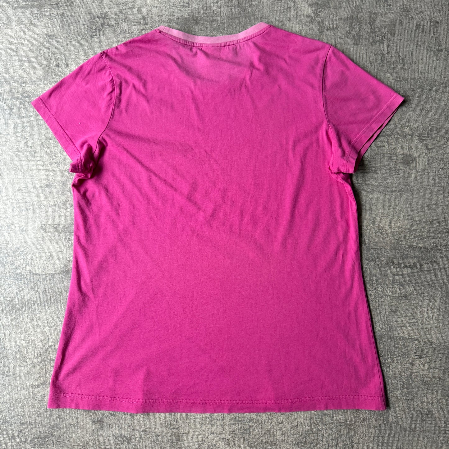 Adidas Women’s Y2K Pink “Cut like Diamonds” Graphic Tee Size 16          -F68