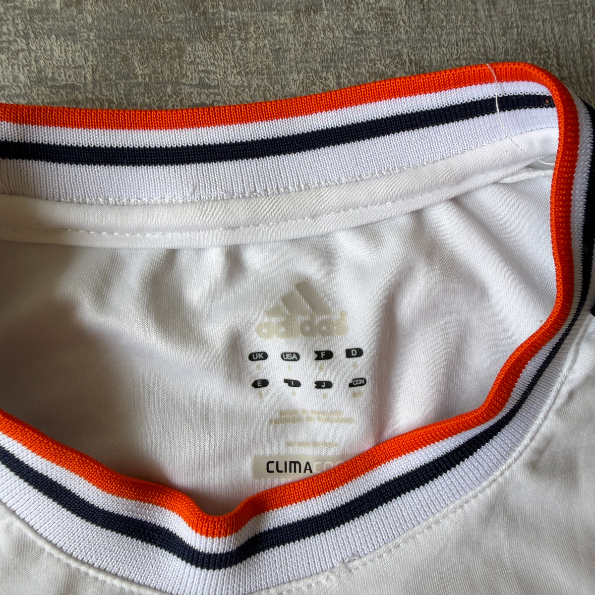 Real Madrid Adidas Soccer Jersey Size S Mens White Kit              -D1