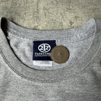 Vintage Yale grey T Shirt Size XL Mens Graphic Tee       -A26