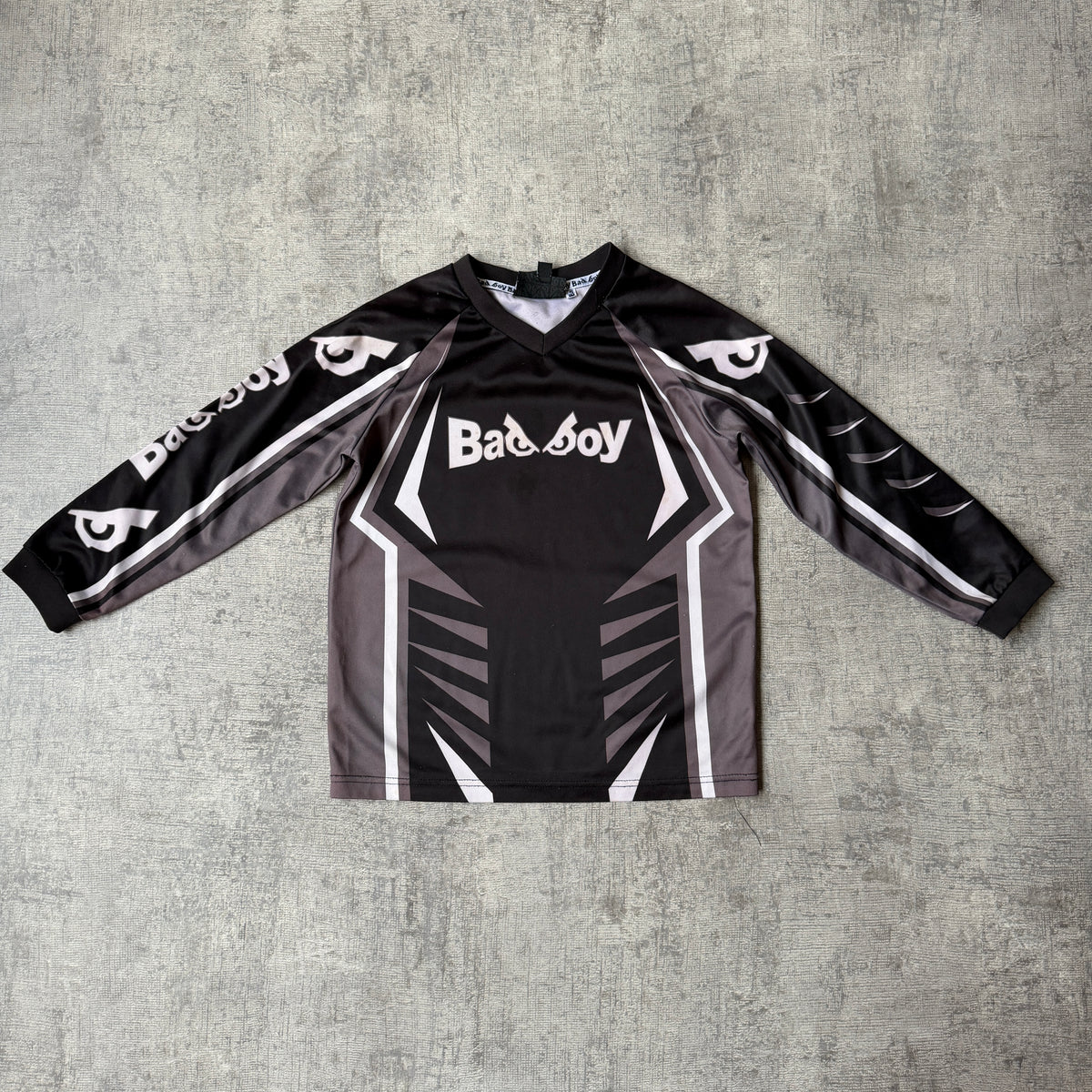 Badboy Womens Y2K Long sleeve Baby Tee Size 7y Fits XS Womens         -G60