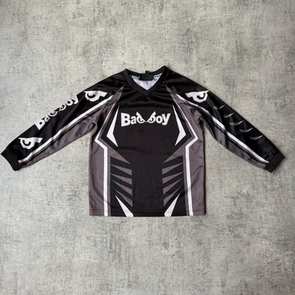 Badboy Womens Y2K Long sleeve Baby Tee Size 7y Fits XS Womens         -G60