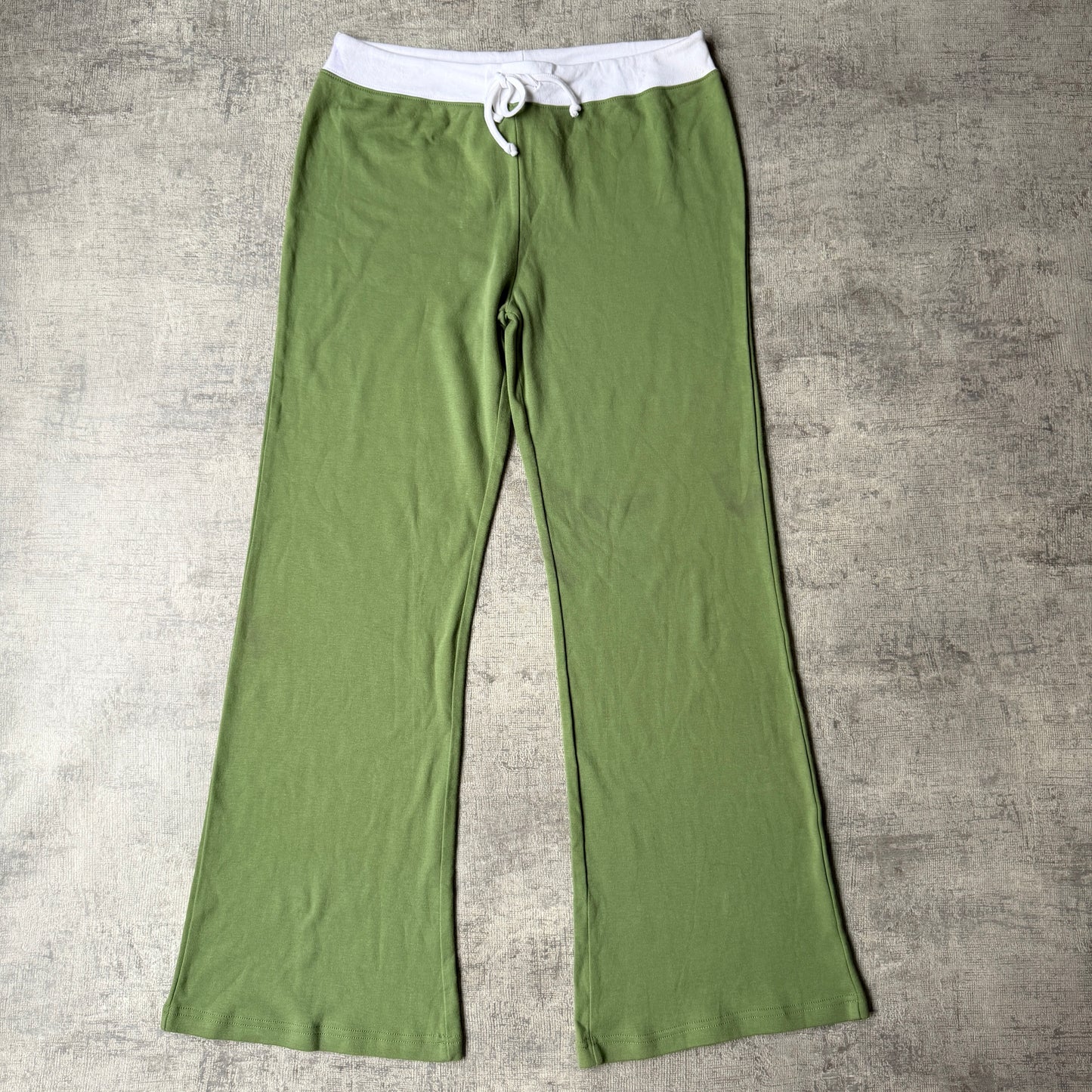 Xcepsion Green Y2K “Bling Bling” Sweatpants Size L Womens NWT’s          -G5