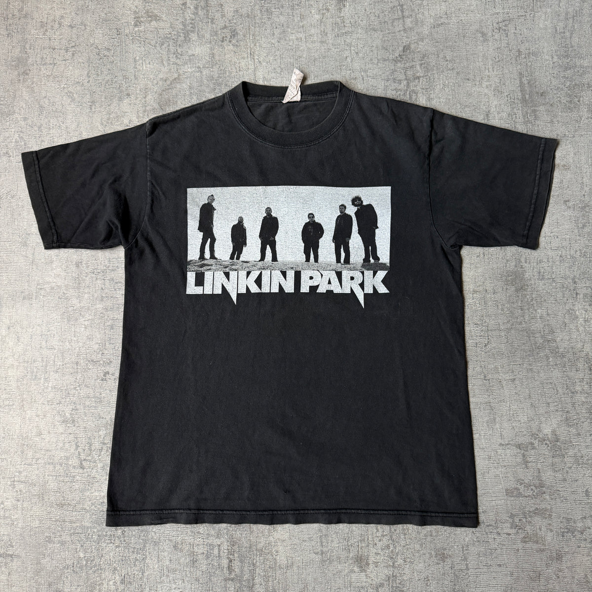 Linkin Park 2007 Tour T-Shirt Size M Mens Black Y2K Tee        -G37