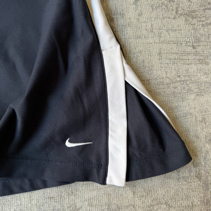 Nike Y2K Micro Tennis Skort Size S Womens Low Waist Black              -B58