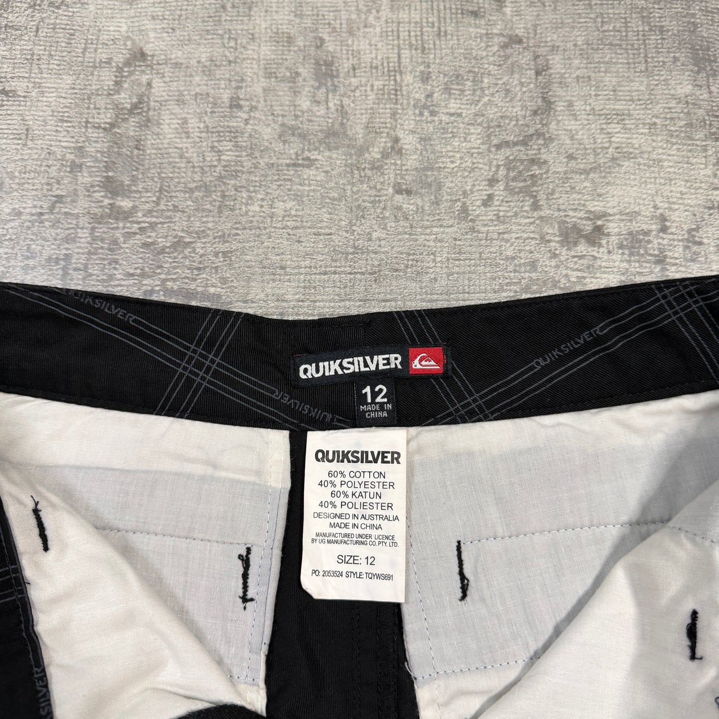 Quiksilver Y2K Checkered Cargo Pants Size 12Y Fits XS Womens         -I18