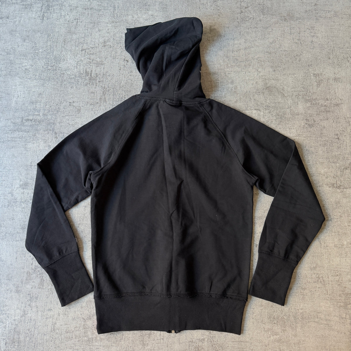 Lonsdale Y2K Womens Black Hooded Track Jacket Size 12 Graphic               -D29