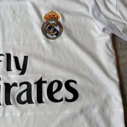 Real Madrid Adidas Soccer Jersey Size S Mens White Kit              -D1