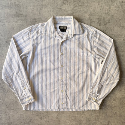 Country Road Vintage Cropped Long Sleeve Button Up Size M             -B52