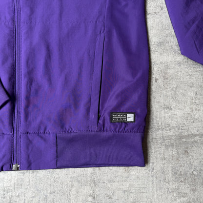 Nike Y2K Track Jacket Size S Purple White Gold Full Zip          -G24