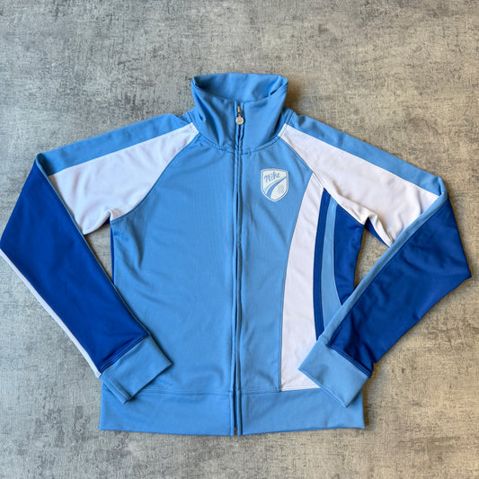 Nike Y2K Track Jacket Pastel Blue Size M Women's     -A3