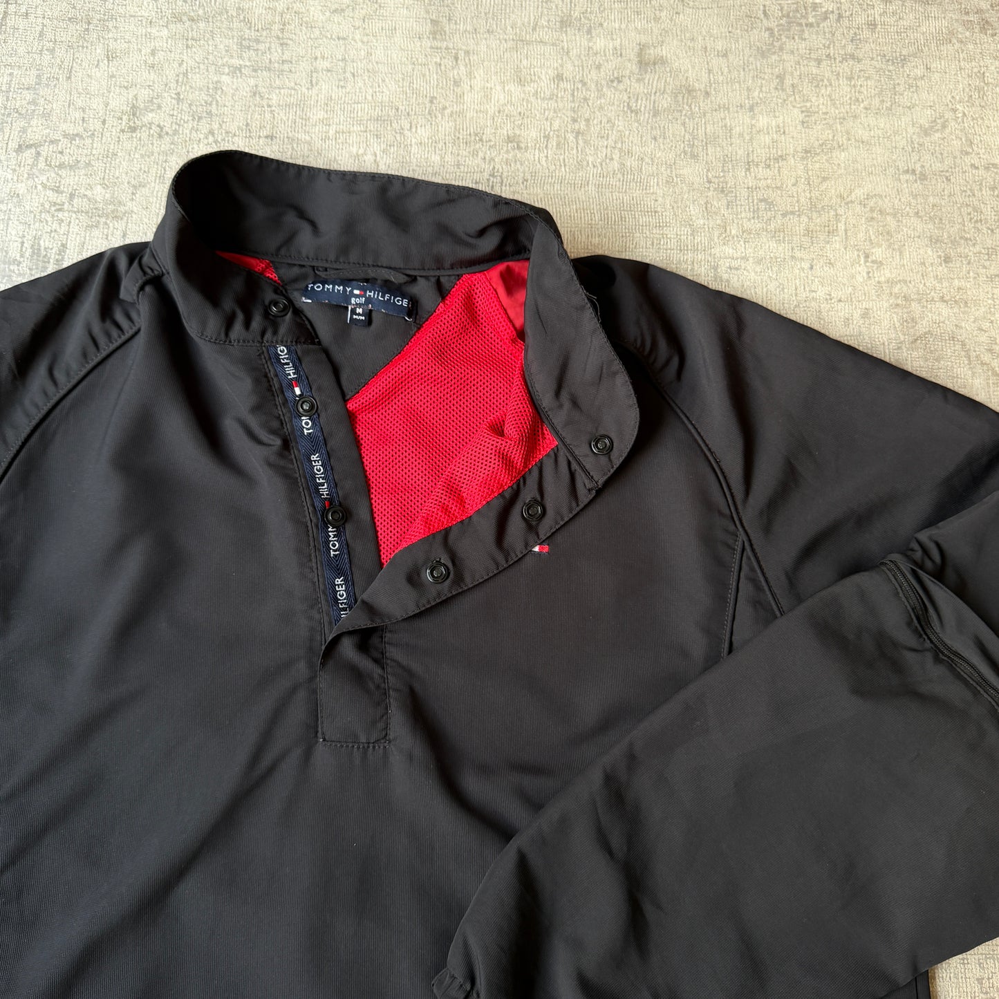 Tommy Hilfiger Golf Windbreaker Jacket Size M Mens (Detachable Arms)       -A37