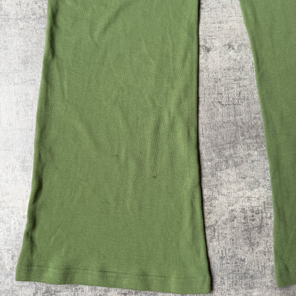 Xcepsion Green Y2K “Bling Bling” Sweatpants Size L Womens NWT’s          -G5