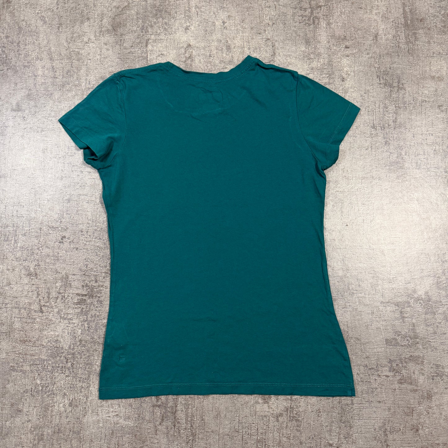 Miami Dolphins NFL Womens Teal Fitted Graphic Top Size S                -I44