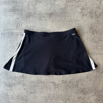 Nike Y2K Micro Tennis Skort Size S Womens Low Waist Black              -B58