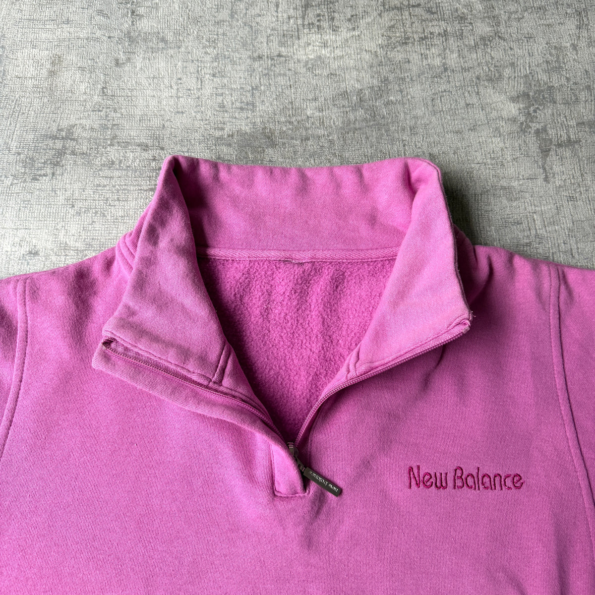 New Balance Y2K Womens Pink Quarter Zip Jumper Size Fits M/L           -H27