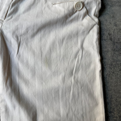 Girl Express Low Rise Y2K Dress Pants Size 8 Womens Cream Straight           -B32