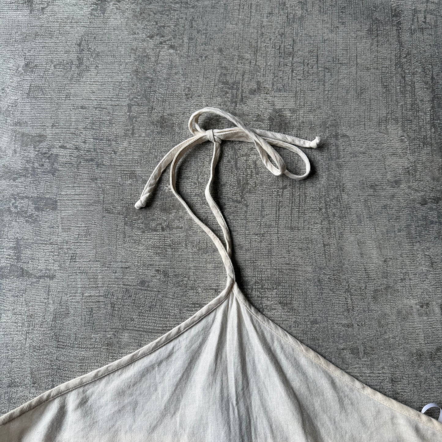 Vero Moda Beige Halter Neck Top Size M Womens Elastic Back       -B16