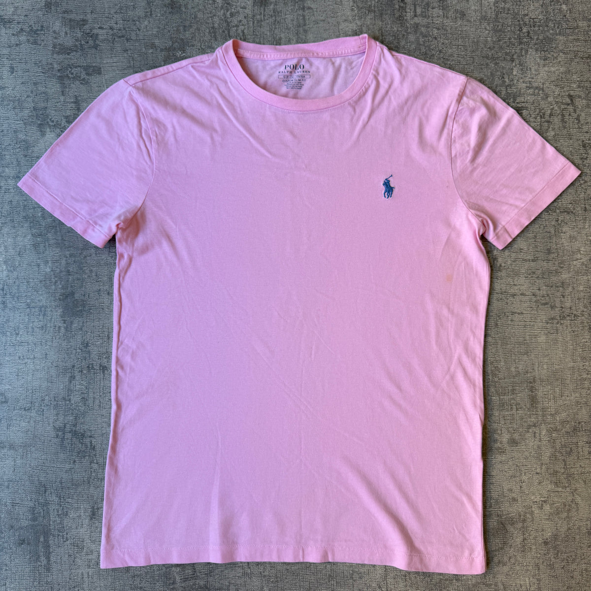 Polo Ralph Lauren Pink Mens T-Shirt Size S Mens Short Sleeve          -A67