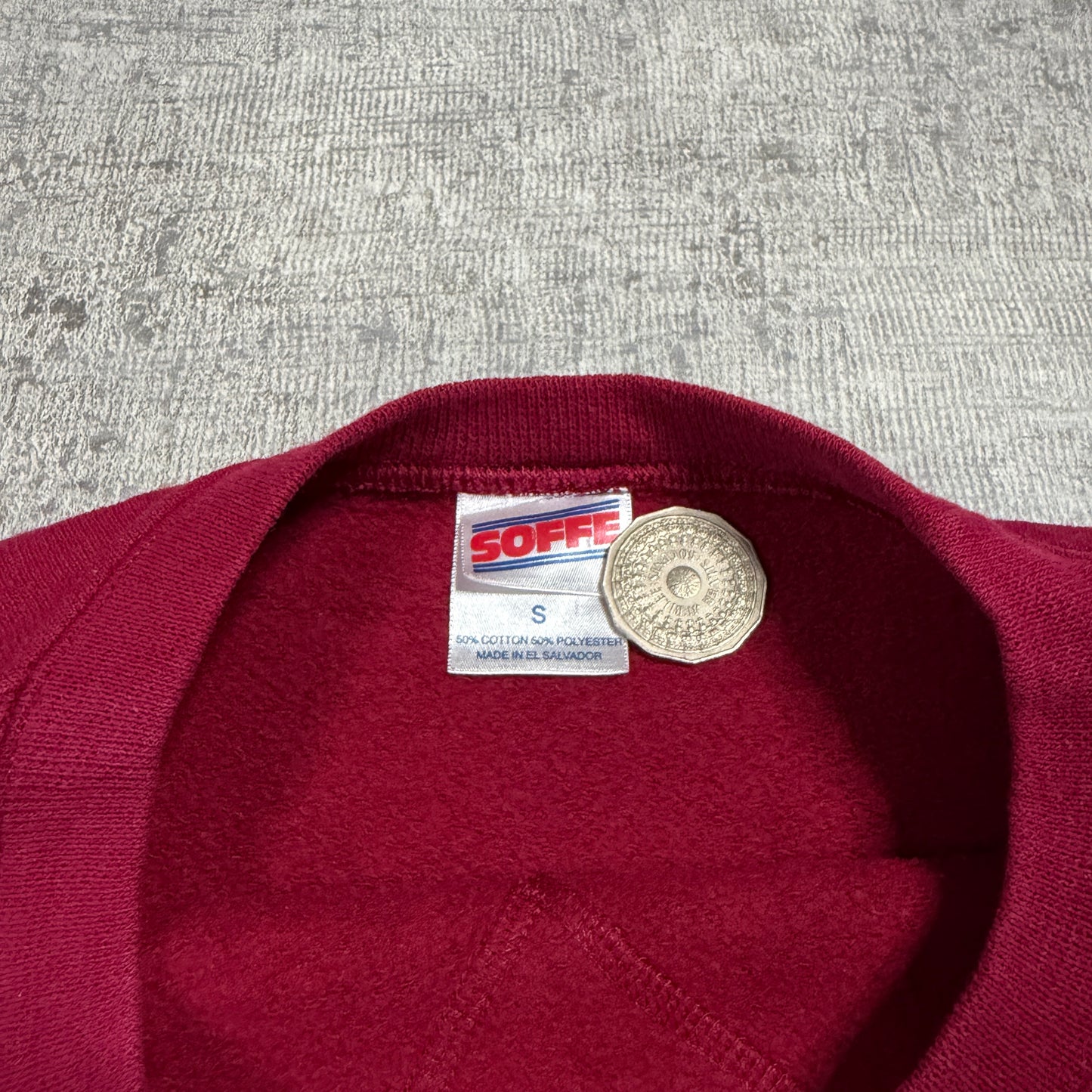 USC Vintage College Sweatshirt Size S Red SOFFE Pullover                -D20