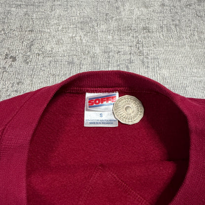 USC Vintage College Sweatshirt Size S Red SOFFE Pullover                -D20