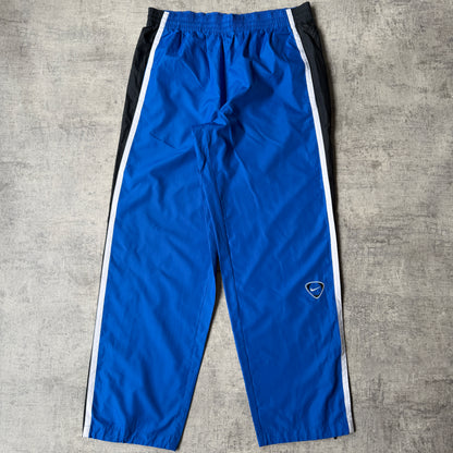 Nike Y2K Baggy Blue Track Pants Size L Mens Elastic Waist               -A52