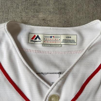 Boston Redsocks MLB Baseball Jersey Size L Mens #50 Betts                   -E18